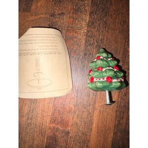 Longaberger Knob Holiday Tree Novelty‎ Replacement Knob For Lid Christmas